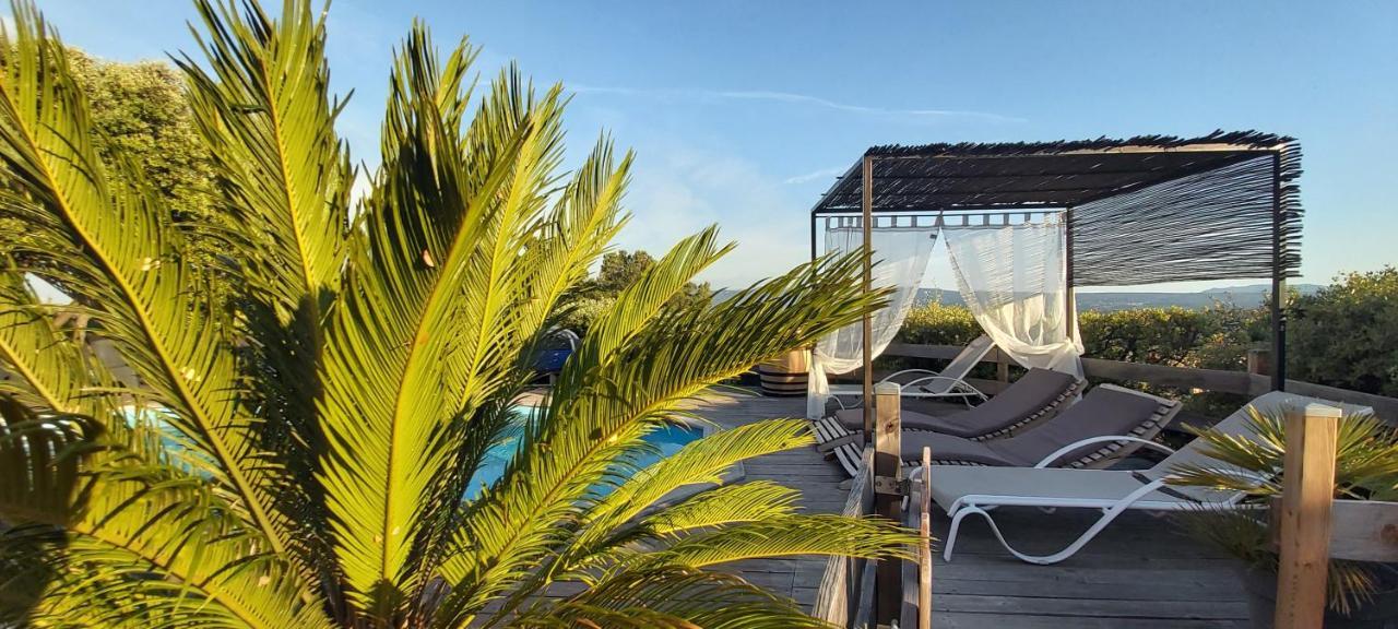 Maison D'Hotes La Garenne Puyloubier Bagian luar foto